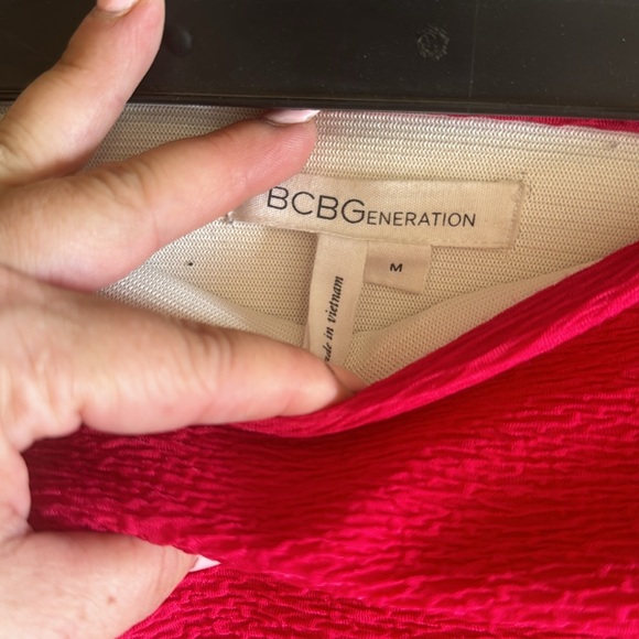 BCBG GENERATION Hot Pink Skirt Size: M - Picture 3 of 5